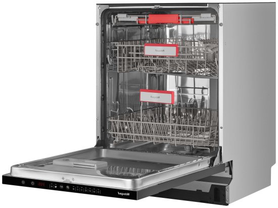 Встраиваемая посудомоечная машина Weissgauff BDW 4536 D Infolight 44.8 см 6 программ цвет нержавеющая сталь