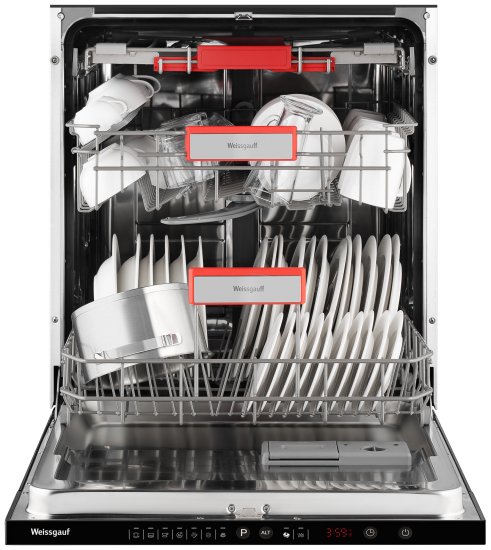 Встраиваемая посудомоечная машина Weissgauff BDW 4536 D Infolight 44.8 см 6 программ цвет нержавеющая сталь