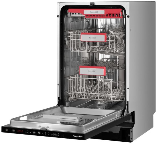 Встраиваемая посудомоечная машина Weissgauff BDW 6036 D Infolight 59.6 см 6 программ цвет нержавеющая сталь