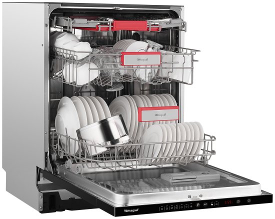 Встраиваемая посудомоечная машина Weissgauff BDW 6036 D Infolight 59.6 см 6 программ цвет нержавеющая сталь