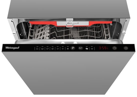 Встраиваемая посудомоечная машина Weissgauff BDW 6036 D Infolight 59.6 см 6 программ цвет нержавеющая сталь