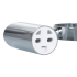 Стакан для зубных щёток Swensa Lock SWR-6600-03-CRM, подвесной, керамика/металл, цвет белый/хром