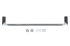 Держатель для полотенец Swensa Lock SWR-6600-09-CRM цвет белый