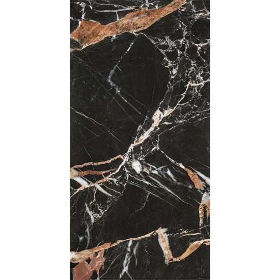 Плитка облицовочная Lavelly Eterno Marmo Accento черная 598x298x8,5 мм (8 шт.=1,425 кв.м)