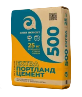 Цемент Азия Цемент M500 ЦЕМ II А-П 42.5 Н 25 кг