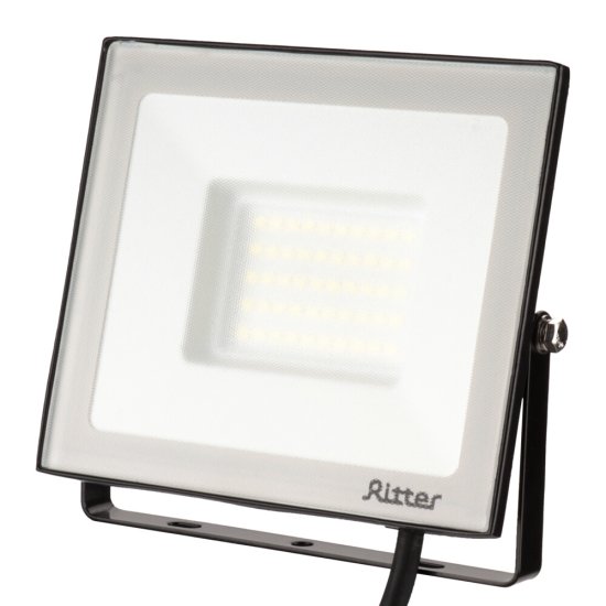 Прожектор светодиодный Ritter Profi 2700К 50 Вт IP65 черный