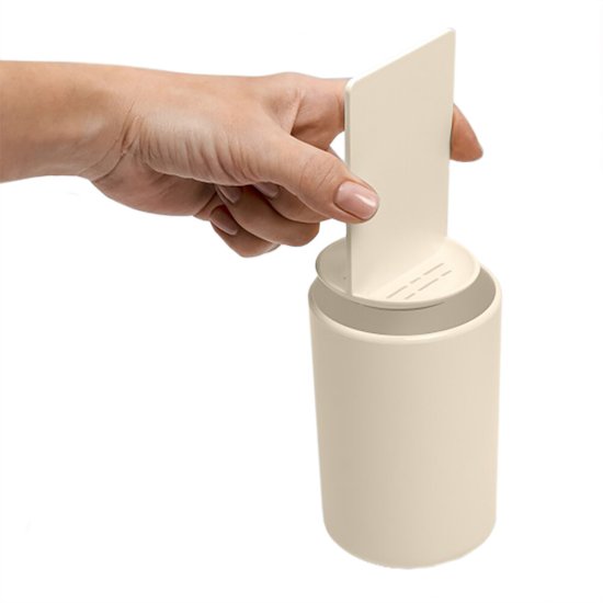 Стакан для ванной Ambient Flux настольный двойной пластик бежевый (AFX038ABSBG)