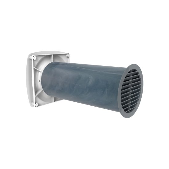 Рекуператор Rever D125 мм 25 дБ 63 м3/ч таймер цвет белый