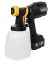 Краскопульт аккумуляторный Tecmaster T1250, 20 В Li-ion 4 Ач, 1 л/мин