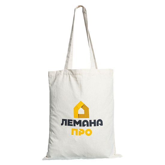 Сумка-шоппер 42x35 см 3 л цвет бежевый