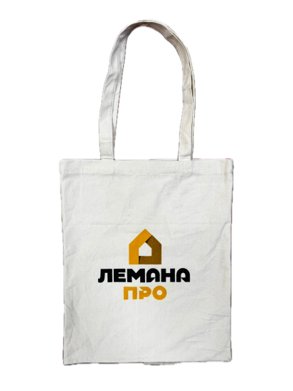 Сумка-шоппер 42x35 см 3 л цвет бежевый