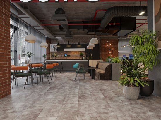 SPC плитка Париж класс 43 толщина 4 мм 1.8 м²