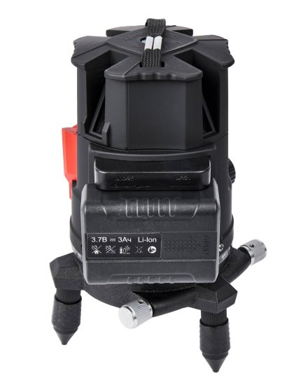 Уровень лазерный Elitech ПЛ 10-4В-ЗЕЛ зеленый луч, 25 м