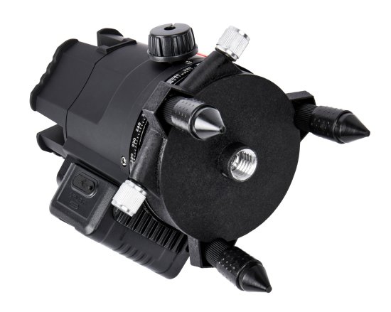 Уровень лазерный Elitech ПЛ 10-4В-ЗЕЛ зеленый луч, 25 м