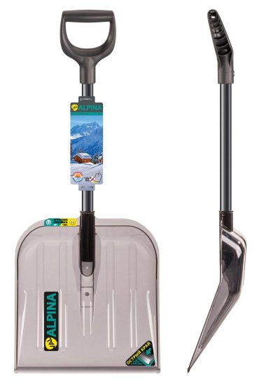 Лопата для уборки снега Val Alpina 78105 92 см поликарбонат с черенком
