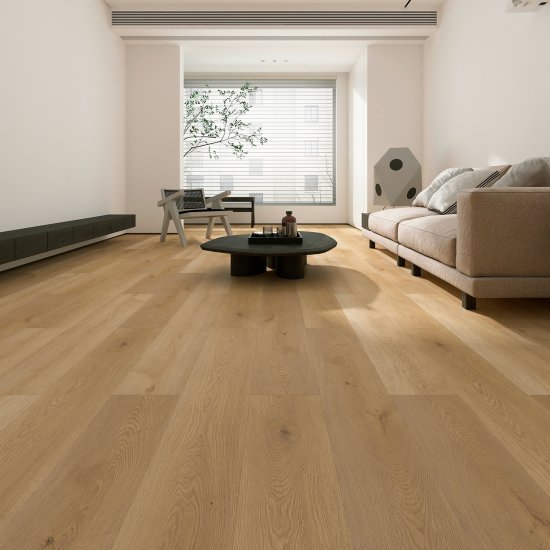 SPC плитка «Дуб Брикман» 43 класс с фаской толщина 5 мм 2.525 м²