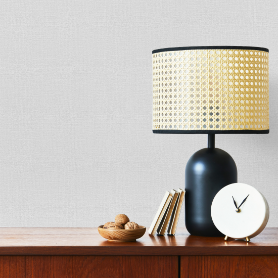 Обои флизелиновые KREAFORTA Рогожка белые 1.06 м IS40450-01А 143 г/м²