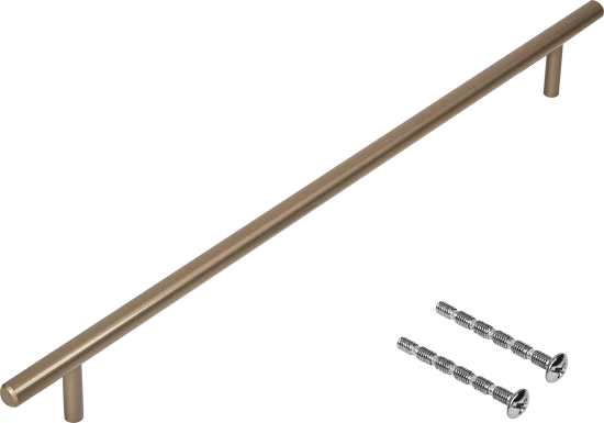 Мебельная ручка-рейлинг Бира матовый никель 288 мм