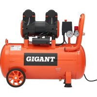 Безмасляный малошумный компрессор Gigant GSWK-50/1400