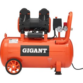Безмасляный малошумный компрессор Gigant GSWK-50/1400