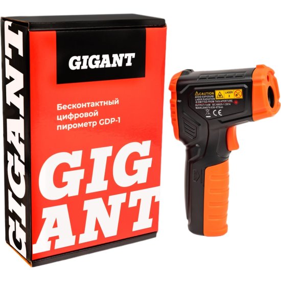 Бесконтактный цифровой пирометр Gigant GDP-1