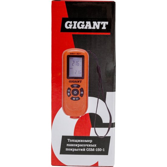 Толщиномер лакокрасочных покрытий Gigant GSM-150-1