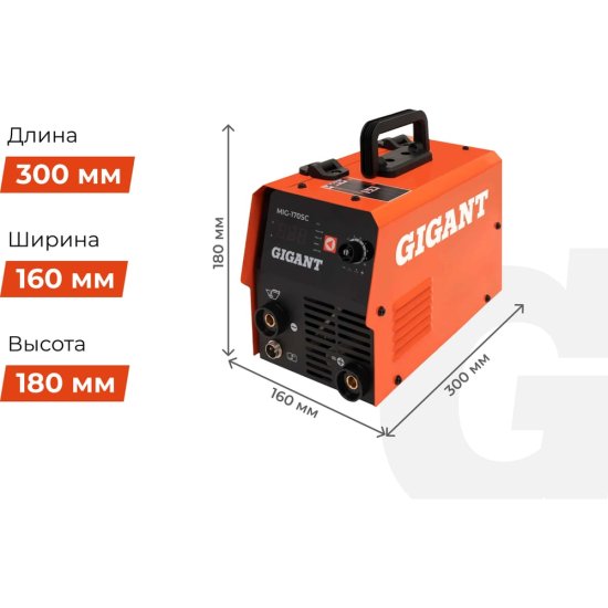 Сварочный полуавтомат инвертор Gigant MIG-170SС