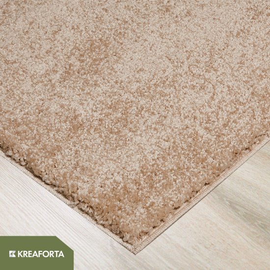 Ковер с длинным ворсом KREAFORTA Shaggy Bosfor 200x300 см бежевый