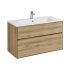 Тумба AQUATON Либерти 100/2 дуб Эльвезия (Элина 100, MILA 400, MILA 350х350, Одри 420x620 Soft, Лола 60)