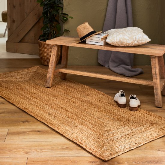 Ковер джут Inspire Nils 80x150 см цвет коричневый