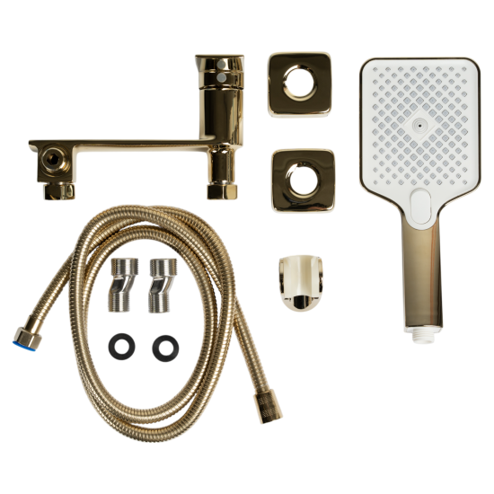 Смеситель для душа Osgard Endi однорычажный цвет золото