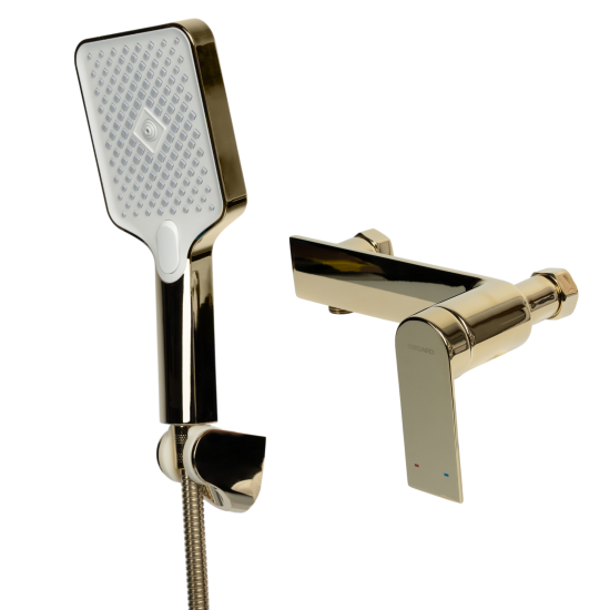 Смеситель для душа Osgard Endi однорычажный цвет золото