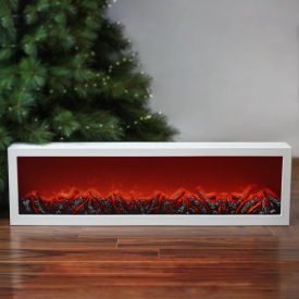 Светодиодный декоративный светильник-камин 