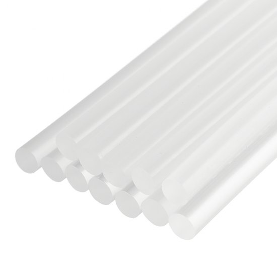 Стержни клеевые Практика 7х100 мм прозрачные 64 г (12 шт.)