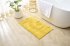 Ковер Plush PL-04 50x80 см цвет желтый