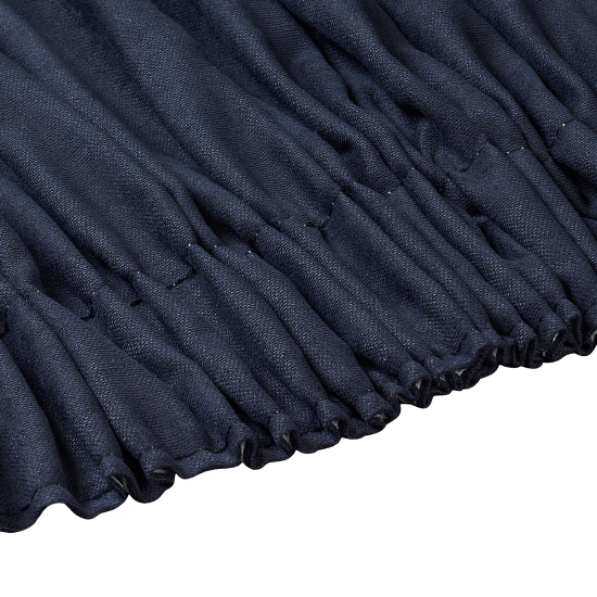 Штора на ленте со скрытыми петлями KREAFORTA Рим 200x310 см цвет темно-синий