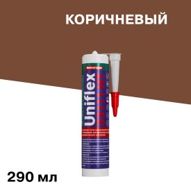 Герметик гибридный Uniflex PU3344 PU НТ коричневый 290 мл
