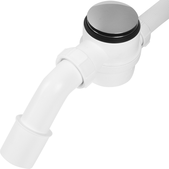 Сифон для ванны McAlpine клик-клак длина перелива 700мм MRB12-PB