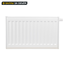 Радиатор панельный Neolaser Ventil Compact 22 300x500 нижнее правое подключение сталь белый