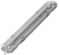 Светильник линейный влагостойкий IEK ДСП 2102 600 мм 2xG13(T8), под светодиодную лампу