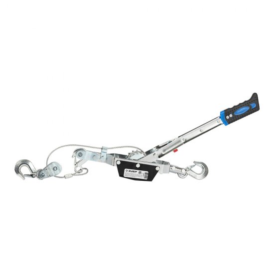 Лебедка шестеренчатая тросовая Зубр 2 т (43105-2)