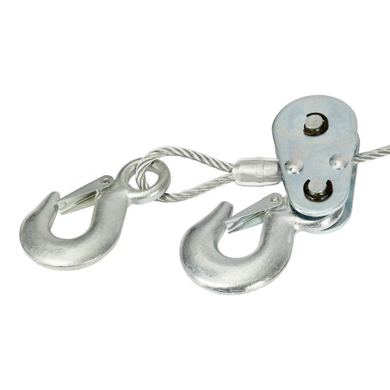 Лебедка шестеренчатая тросовая Зубр 2 т (43105-2)