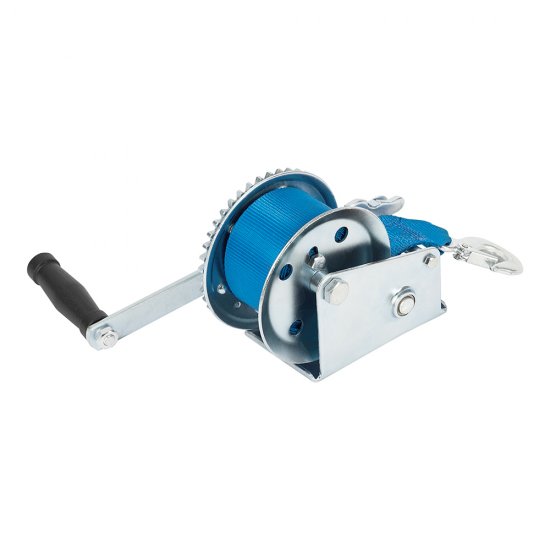 Лебедка шестеренчатая ленточная Зубр 0,5 т (43115-0.5)