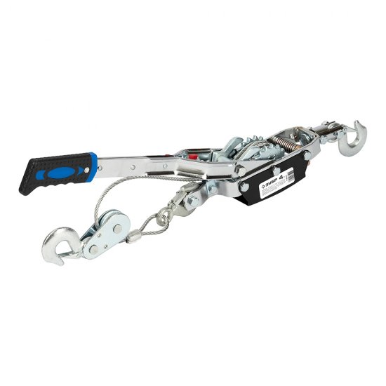 Лебедка шестеренчатая тросовая Зубр 4 т (43105-4-K)