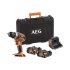 Аккумуляторная дрель-шуруповерт AEG Compact BSB18C2 LI-202C