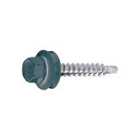 Кровельный саморез swfs 4.8х35 RAL-7015 250 шт.