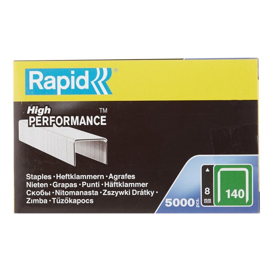 Скобы для степлера Rapid (11908111) тип 140 8 мм (5000 шт.)