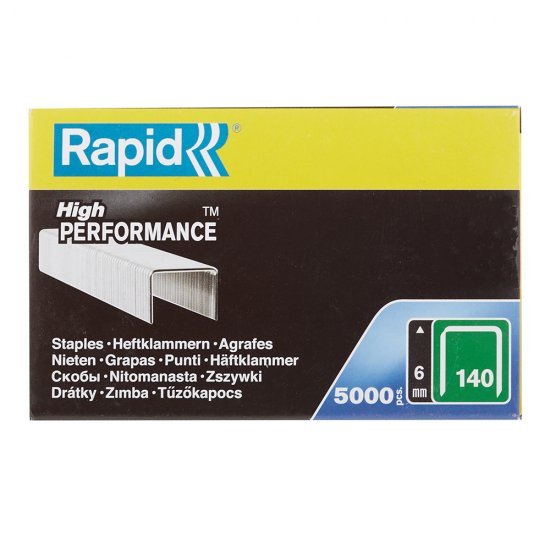 Скобы для степлера Rapid (11905711) тип 140 6 мм (5000 шт.)