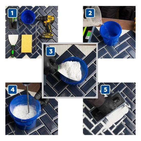 Затирка эпоксидная Plitonit Colorit EasyFill цвет серебристо-серый 2 кг