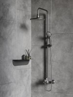 Душевая система Esko Marburg STMB54G со смесителем 3 режима цвет графит